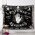 Homewelle Tarot Psychic Reading Hands Tapestry Wall Art Decor 59Wx51L Inch Ouija Palmistry Witch Unique Fabric