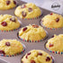 Muffin Cake Pan, 12-Cavity Non-Stick Cupcake Bakeware for Oven Baking (Champagne Gold)