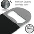 Bartender Bottle Openers, 3 Pack Beer Bottle Openers by Premium Cold One, Rubber Coated Stainless Steel