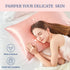 BEDELITE Satin Pillowcase for Hair and Skin, 2 Pack Super Soft and Cooling Similar to Silk