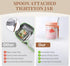 AsstarJTK 6 Pack 16 Oz Overnight Oats Containers with Lids and Spoons - Glass Mason Jars for Overnight Oats Airtight