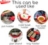 Microwave Bowl Cozy Holders for Hot Food, Set of 4 Heat Proof Hot Pads for Bouillon Cups