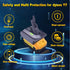 Dyson V7 Battery Adapter for Dewalt 20V Battery, Converts to 21.6V V7 Handheld Vacuum
