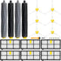 14 Pack Replacement Parts for iRobot Roomba 800 900 Series, 2 Debris Extractors, 6 Filters, 6 Side Brushes & Screws