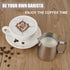 Milk Frothing Pitcher, Thicker Version 20oz Stainless Steel Steaming Pitchers, Barista Tools with Decorating Pen