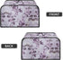 Purple Flower Slow Cooker Dust Cover, Oval 6-8 Qt Dust Proof Convenient Kitchen Accessory