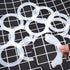 8pcs Silicone Replacement Gaskets, Jar Rubber Seals for Storage Glass Sealed Canning Jars (3.7inch Outer, 2.7inch Inner