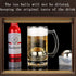 Whiskey Balls Reusable Stainless Steel Metal Ice Sphere Cubes, Beverage Chilling Rocks for Red Wine, Bar Beer, Scotch,