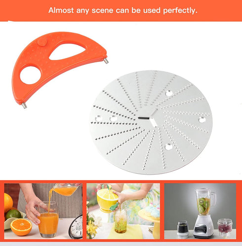 Orange Crescent Tool with Blade - Replacement Parts for Jack Lalanne Power Juicer
