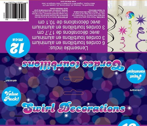 70's Party Swirl Decorating Kit