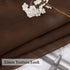 MIULEE Solid Chocolate Brown Kitchen Sheer Valance, 1 Panel Voile Window Curtain for Living Room (60" W x 18" L)