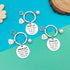 Dabihu Maid of Honor Keychain, Bridesmaid Gift, Matron of Honor Wedding Gift, Bride Tribe Favor
