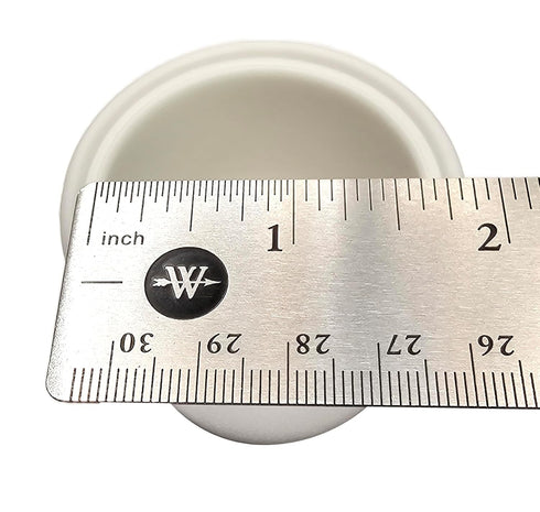 Medium Universal Carboy Bungs-Drilled, Set of 2