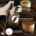 Powerful Milk Frother with Double Whisk, Handheld Electric Foam Maker for Coffee, Latte, Matcha