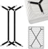 FeelAtHome Bed Sheet Holder Straps - Criss-Cross Suspenders Keep Fitted/Flat Sheets in Place for Twin Queen King
