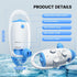 HOAWYEAH Bath Jet Spa, Bath Jet/Bubble Maker Mode, Bathtub Spa Machine Creates Soothing Bubbles and Massage, Bathtub
