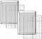 Baking Sheet with Cooling Rack Set, 2 Stainless Steel Cookie Sheets and Racks, Heavy Duty, Non-Toxic