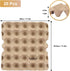20 30-Cell 30 Flats Egg Crate?Holds Eggs?, Cardboard Egg Cartons, Sturdy and Stackable Egg Flats, Perfect Egg Crates