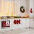 Tatuo 6 Pcs Christmas Kitchen Towels, Snowflake Merry Christmas Tree Dish Towels, Absorbent Hand Towels for Home
