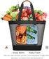 TIIOCTI Insulated Cooler Bag Reusable Grocery Tote Bags Transport Large Lunch Box for Women