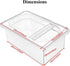 Stainless Steel Espresso Knock Box, Coffee Pucks Container with Steel Holder and Noise Reduction Rubber Ring