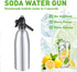CO2 ALIMOTA Soda Streaming Machine - Carbonated Water Machine with Tanks, Sparkling Water Maker, Soda Water