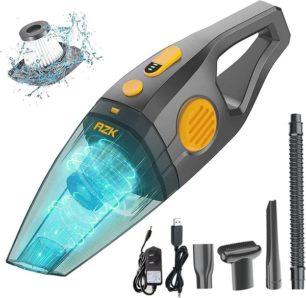 Dust Buster Upgrade Cordless Handheld Vacuum, 12000PA-16500PA High Power with Display for Car, Home, Office, and Pet