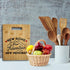 Cutting Board - Housewarming Gift for New Homeowners, New Apartment Gift Ideas, Realtor Closing Gift, 11inx9in