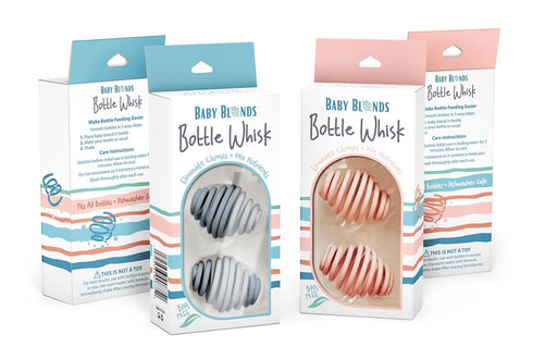 Baby Bottle Formula Whisk Silicone Mixing Ball to Eliminate Clumps & Reduce Bubbles Fast, Smooth Formula Blending