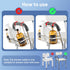 YUOROS 304 Stainless Steel Shower Caddy Hanging Organizer Rack for Shower Chair Bench for Seniors, Disabled