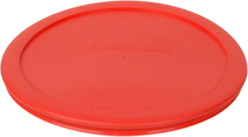 Pyrex 323-PC Red Round Plastic Mixing Bowl Replacement Lid, Made in USA