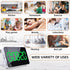Rechargeable Digital Kitchen Timer for Cooking, Magnetic Timer with 5” LED Display, Adjustable Brightness and Volume,