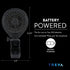 5 Inch (2 Pack) Treva Battery Powered Clip Slim and Portable Cooling Fan with Clamp for Travel, Outdoor,Camping, Car