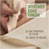 Organic Unbleached Cotton Cheesecloth for Straining, 2 Reusable Hemmed Squares, GOTS Certified, Large 23" x 23"