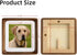 5x5 3.5x3.5 5x5,Square Natural Picture Frame Wood with Mat for Pictures or Wall Photo Frames Made of Solid Walnut Wood