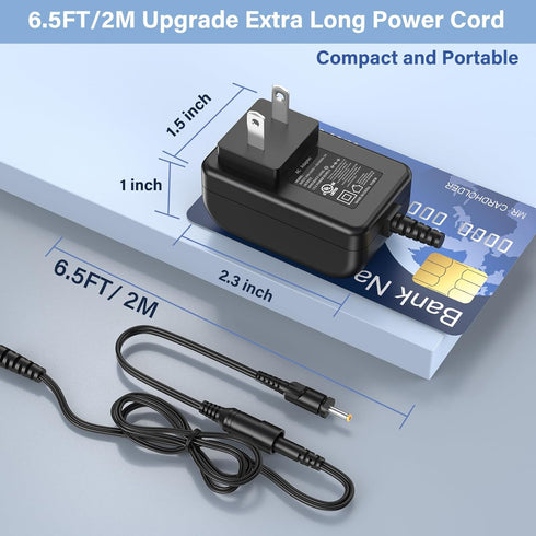 Charger for Shark CH950, CH951, CH950C, CH951C Power Charging Cord for Shark CH963AMZ, CH964AMZ, CH950C, CH951C, CH955