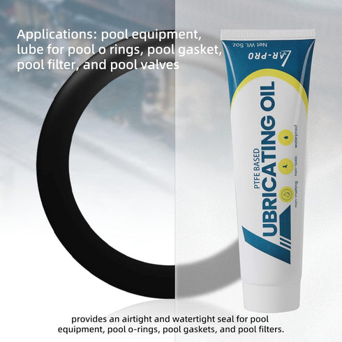 Swimming 5oz, AR-PRO General-Purpose Lubricant for Pool, Long-Lasting Lube for Pool O-Rings and Gaskets, Valve and More
