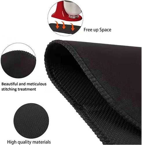 Mixer Mover Sliding Mats for KitchenAid Stand Mixer, Slider Mat Pad Compatible with KitchenAid 4.5-5 Qt Tilt-Head