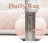 PureCozy 4x6 Pink Area Rug for Living Room Washable Non Slip Neutral Soft Bedroom Checkered Carpet Fluffy Modern Shag