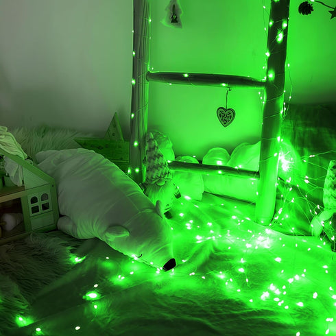 12 Pack 7 20 WATERGLIDE St. Patricks Day Fairy Lights Battery Operated (Included), ft LED Mini String Lights