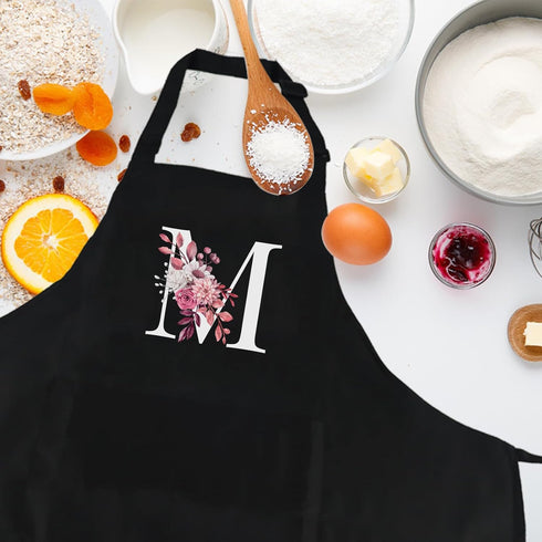 Personalized Aprons for Women with Pockets - Cute Baking Gifts for Mom's Birthday