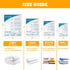 Vacuum Storage Bags, 8 Medium Space Saver Sealer Bags for Clothes, Pillows, Comforters, Bedding