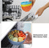 Unbreakable Cereal Bowls Set of 6, 24 OZ Wheat Straw Bowls, Microwave & Dishwasher Safe, Lightweight