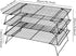 Cooling Rack - 3-Tier Stainless Steel Stackable Baking Racks for Roasting, Grilling, Collapsible & Heavy Duty