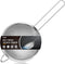 Ydeapi 6.3" Fine Mesh Strainer with Handle, Metal Food Strainers for Kitchen, Sieve