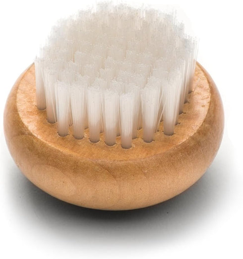 Fox Run Wood Mushroom Brush, Nylon Bristles, 2 x 2 x 1.25 inches