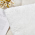 NordECO HOME Luxury Soft Faux Fur Fleece Cushion Cover - Decorative Throw Pillowcase, 18" x 18" Inch, White, 2 Pack