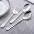 GoGeiLi 5-Piece Hostess Serving Utensil Set, Stainless Steel Flatware Includes Pie Server, Serving Spoon, Slotted