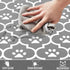Grey Kitchen Mat Cushioned Anti-Fatigue: Waterproof Non-Skid Heavy Duty Comfort Standing Mat for Kitchen Home Office