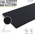 Esatto 12" x 6" Professional Service Mat, Black Durable Bar Mat for Spills and Countertop Dish Drying